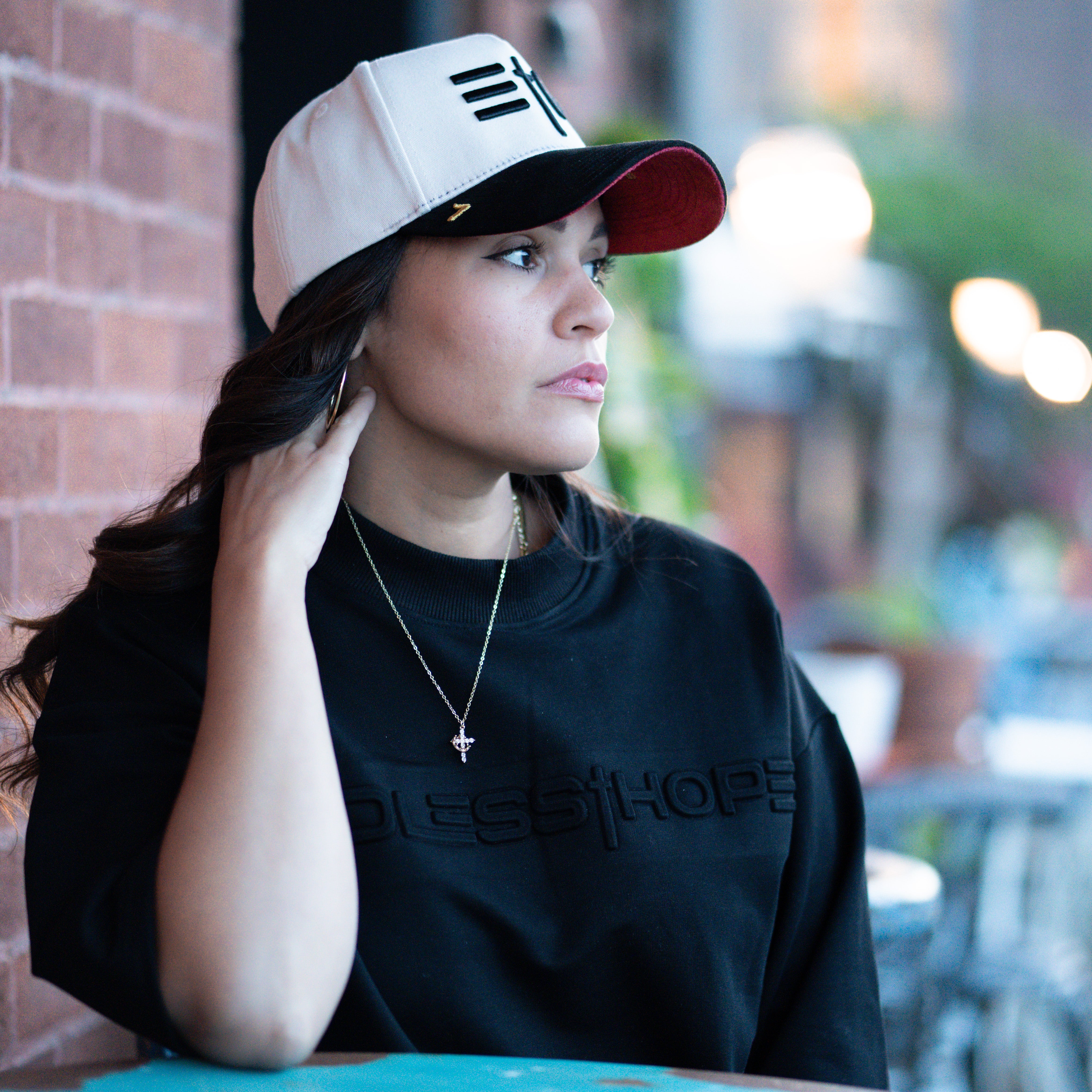 Endless Hope Black Oversized T-Shirt