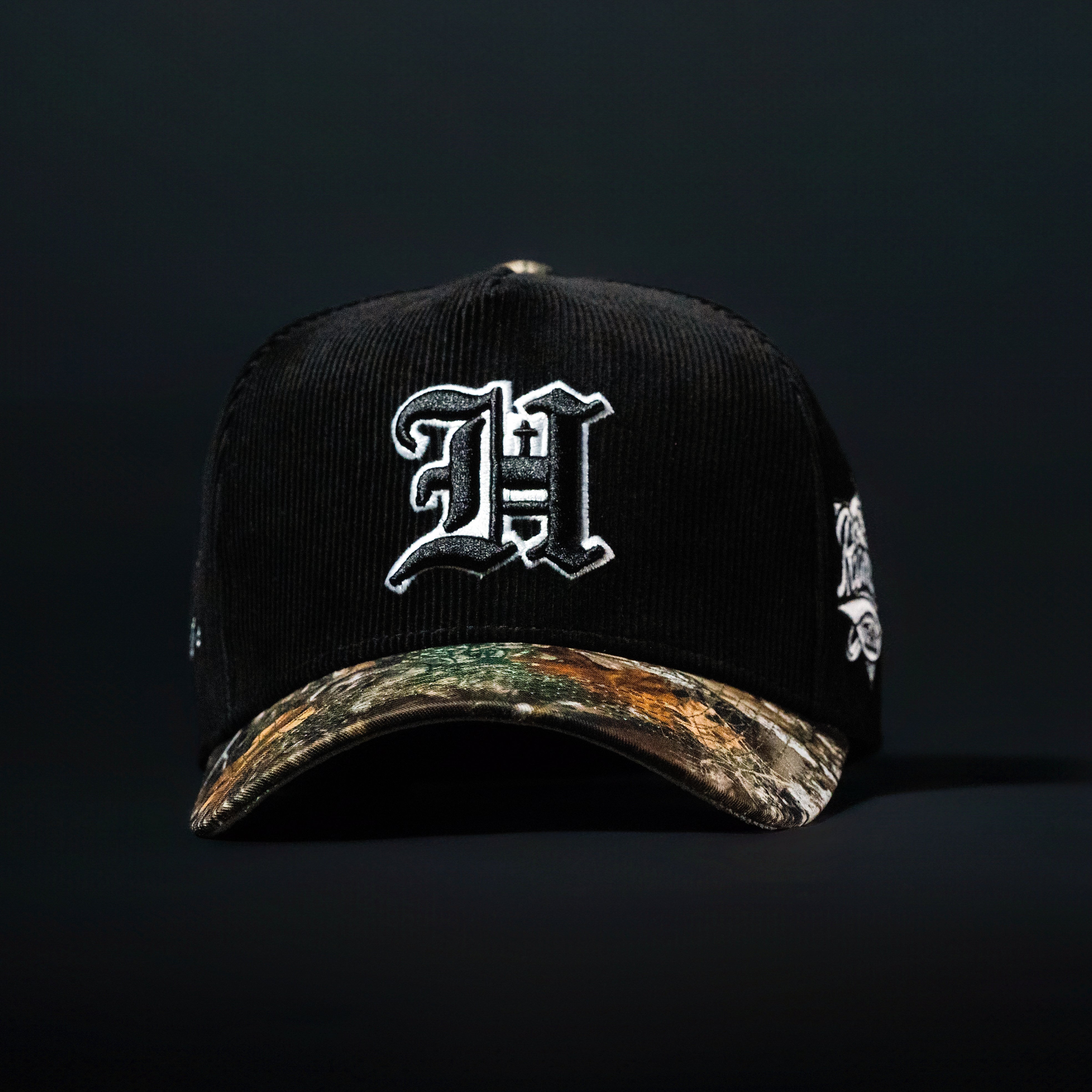 Black and Camo Brim