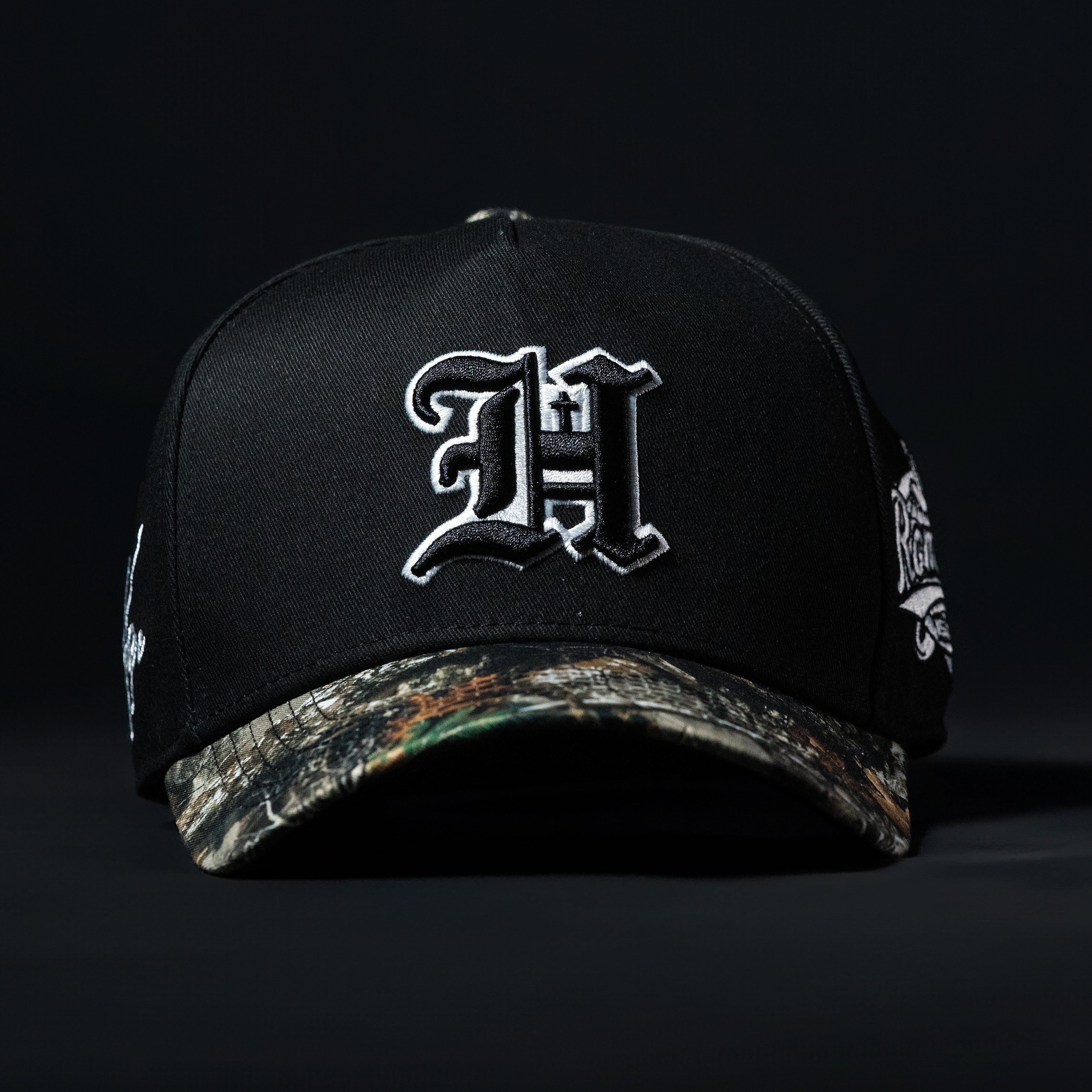Black and Camo Brim