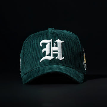 Forest Green All Corduroy Hat