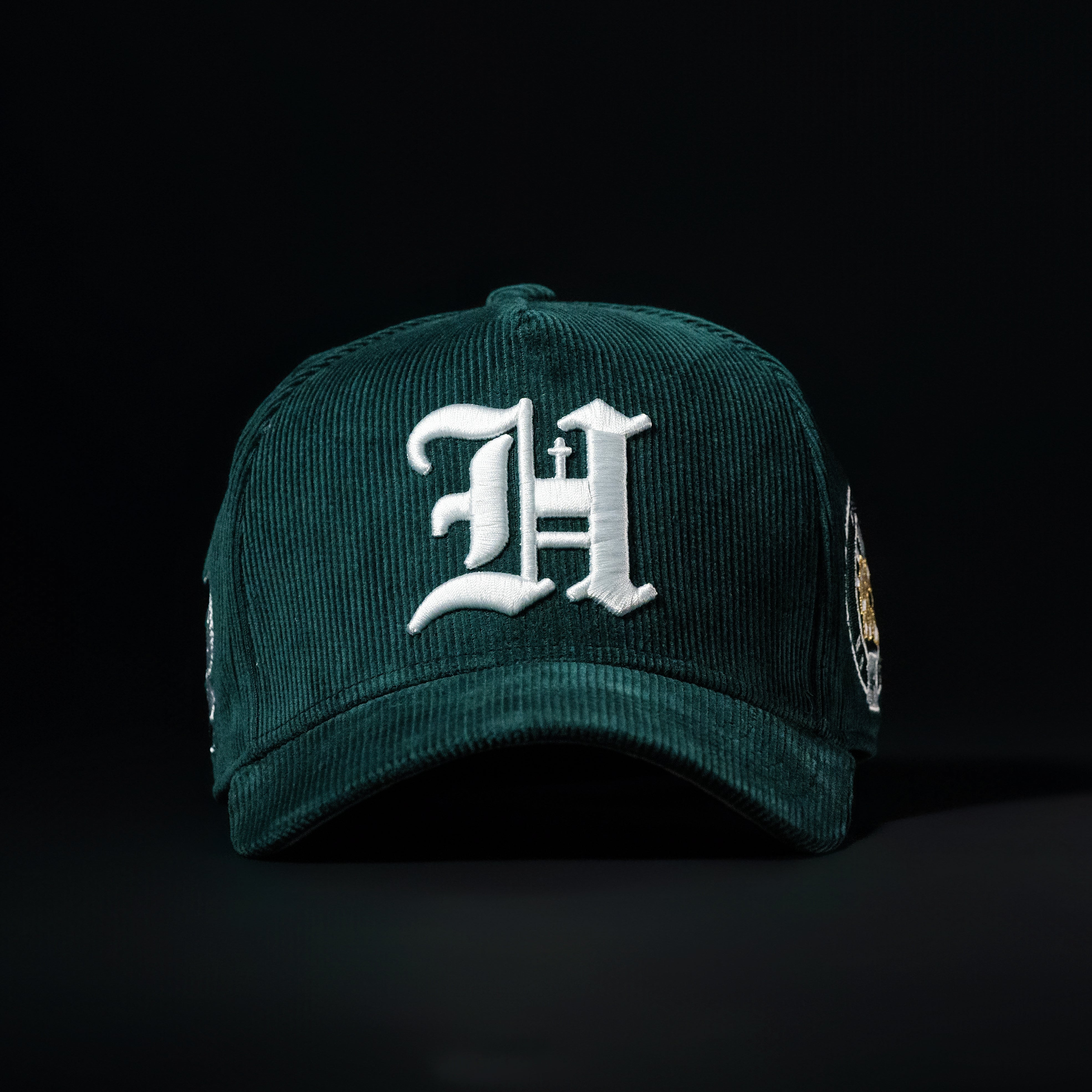 Forest Green All Corduroy Hat