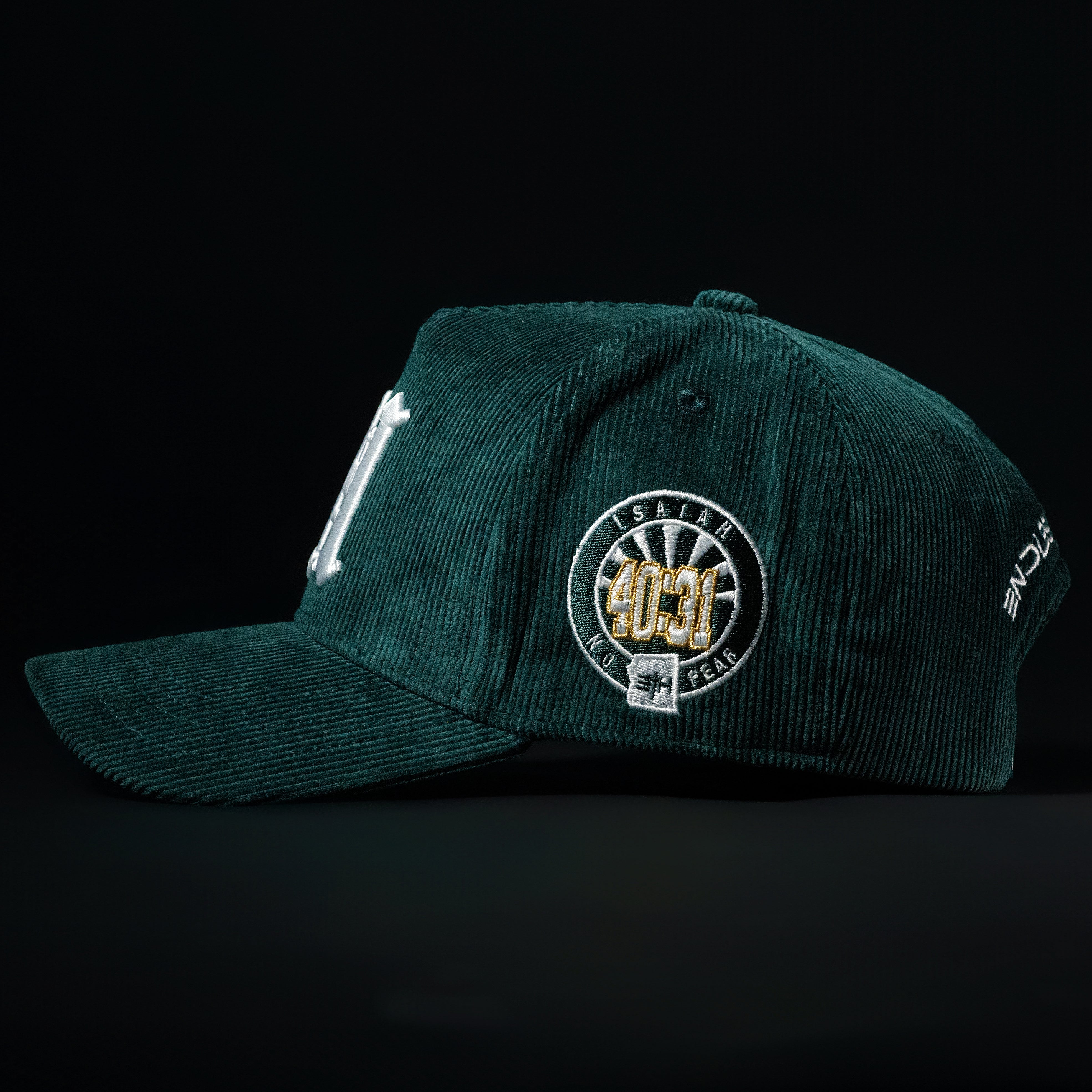 Forest Green All Corduroy Hat