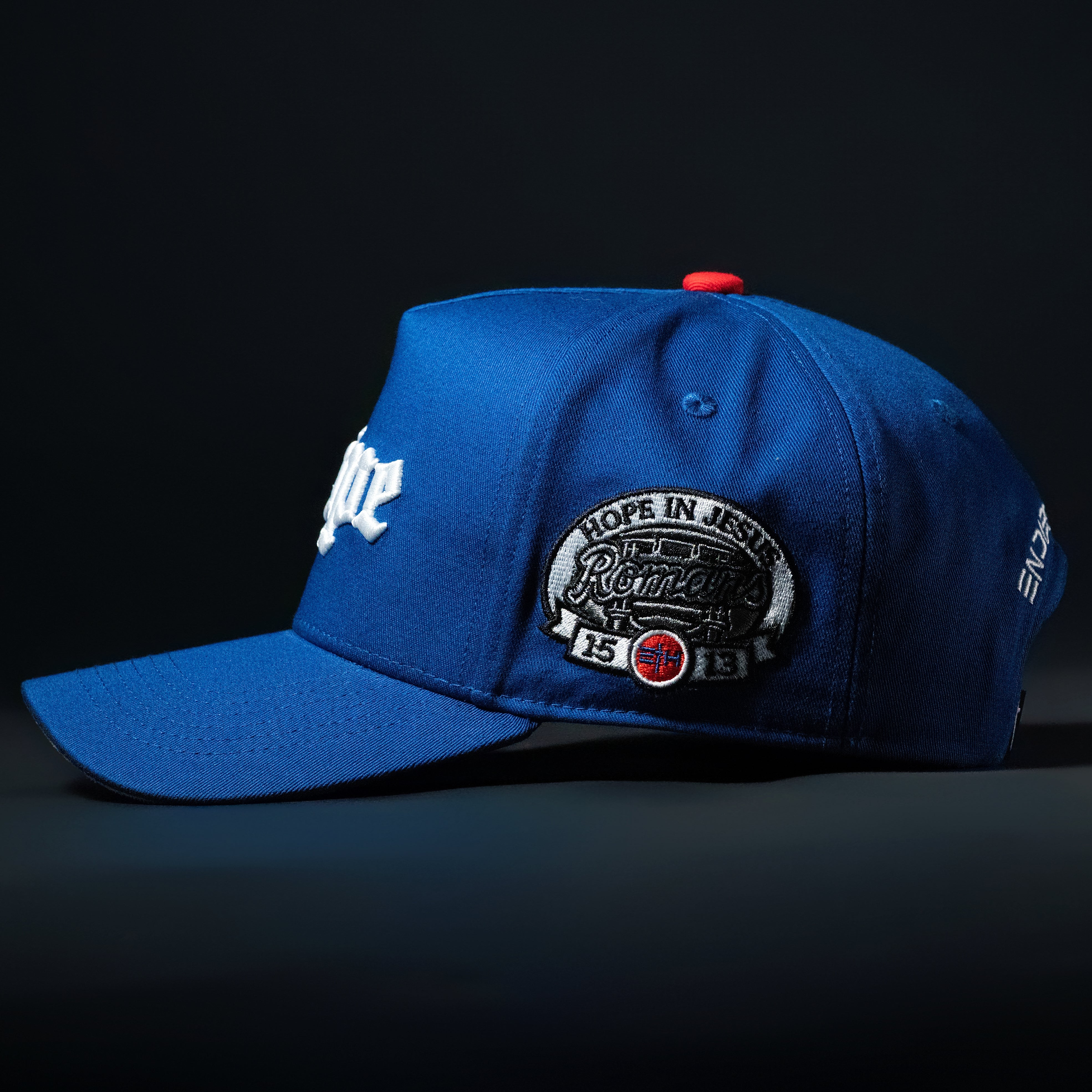 Blue & White Hope Hat