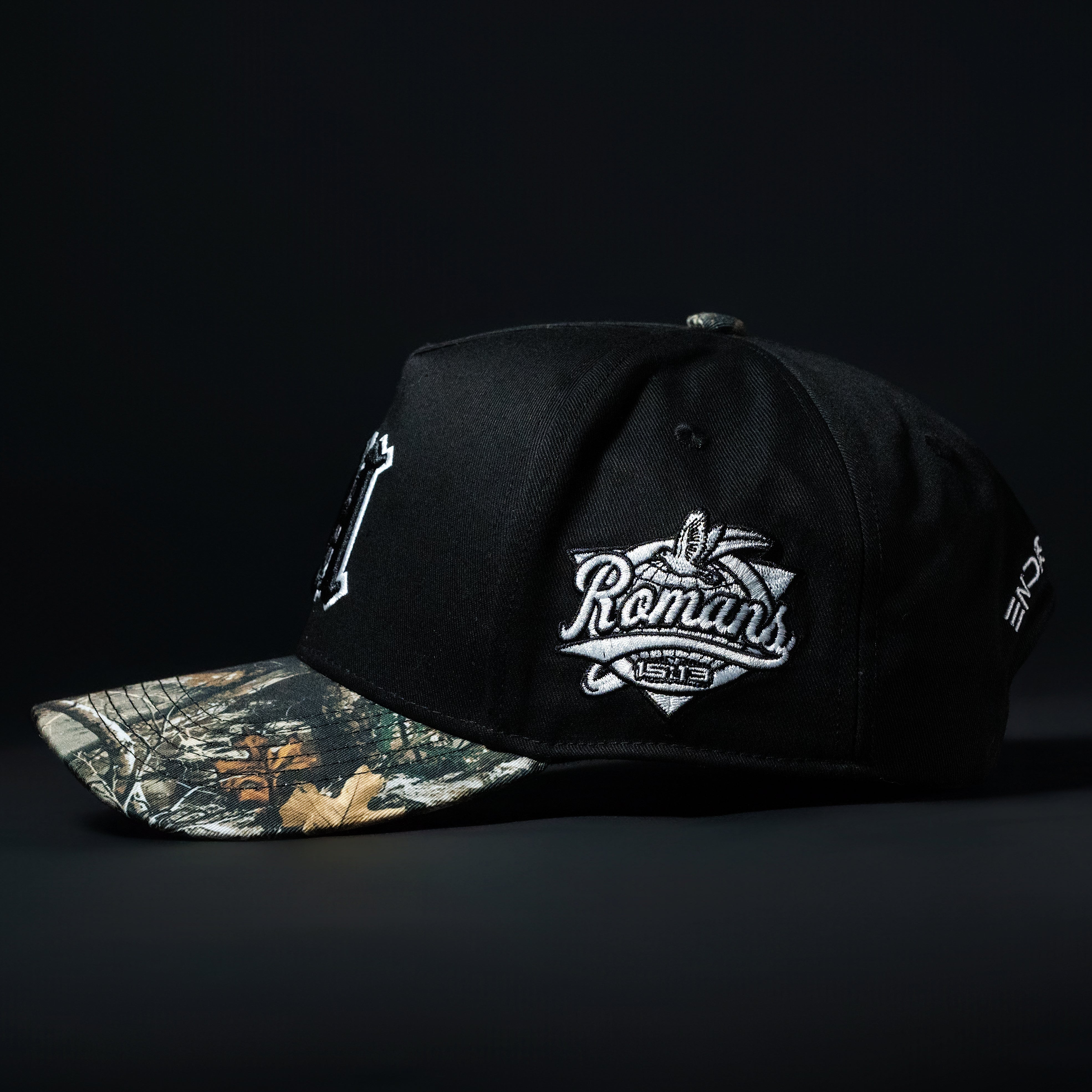 Black and Camo Brim