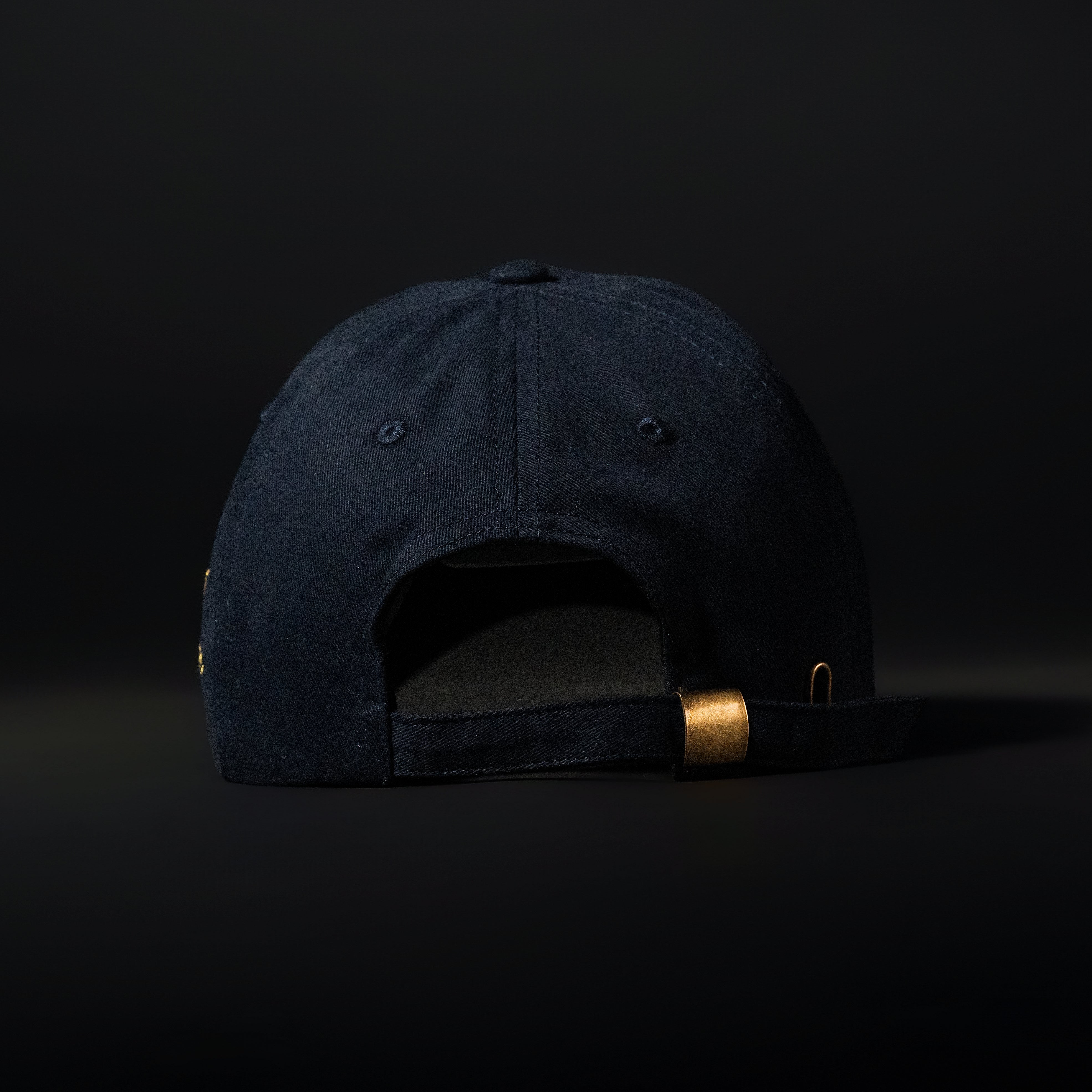 Navy Blue & White Dad Hat