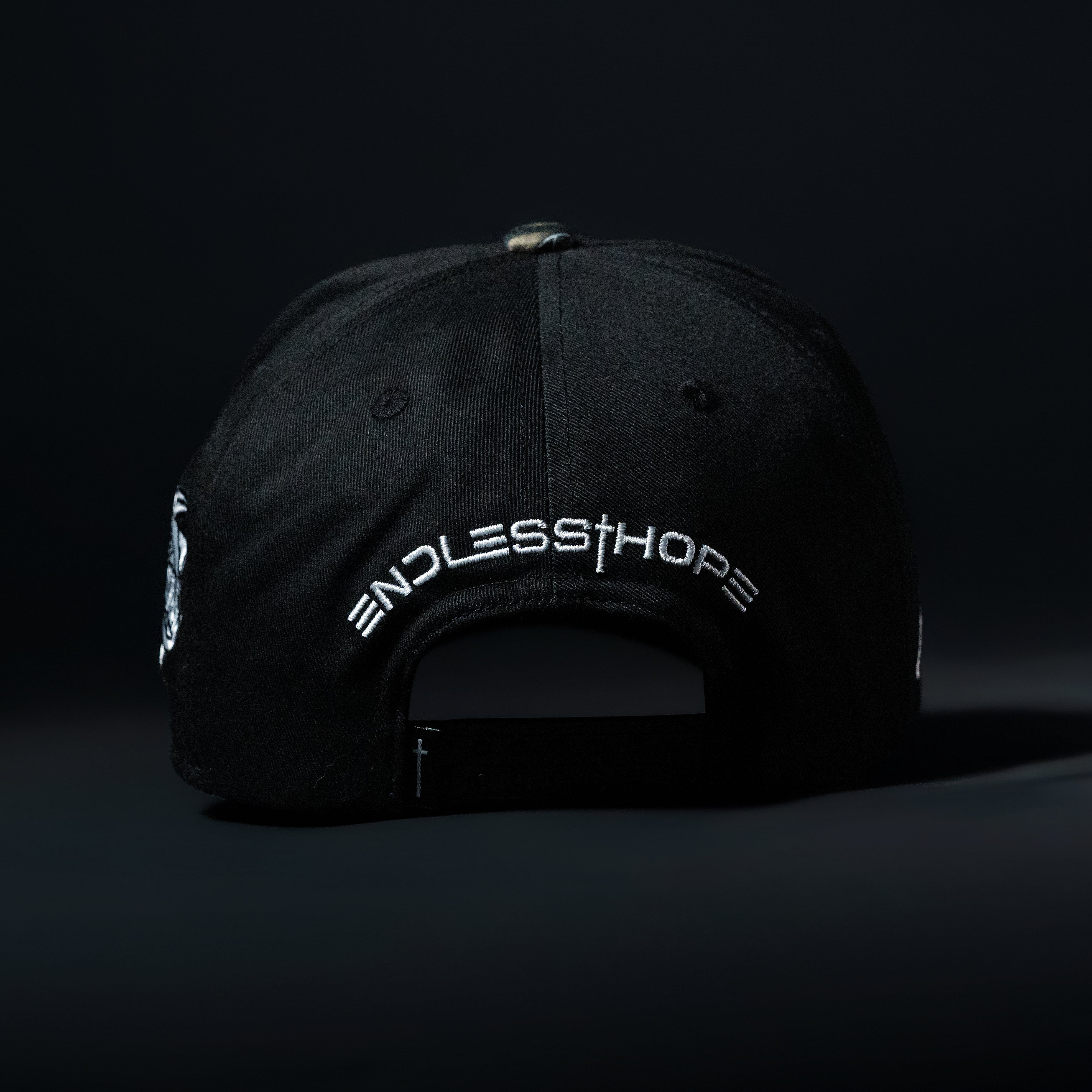 Black and Camo Brim