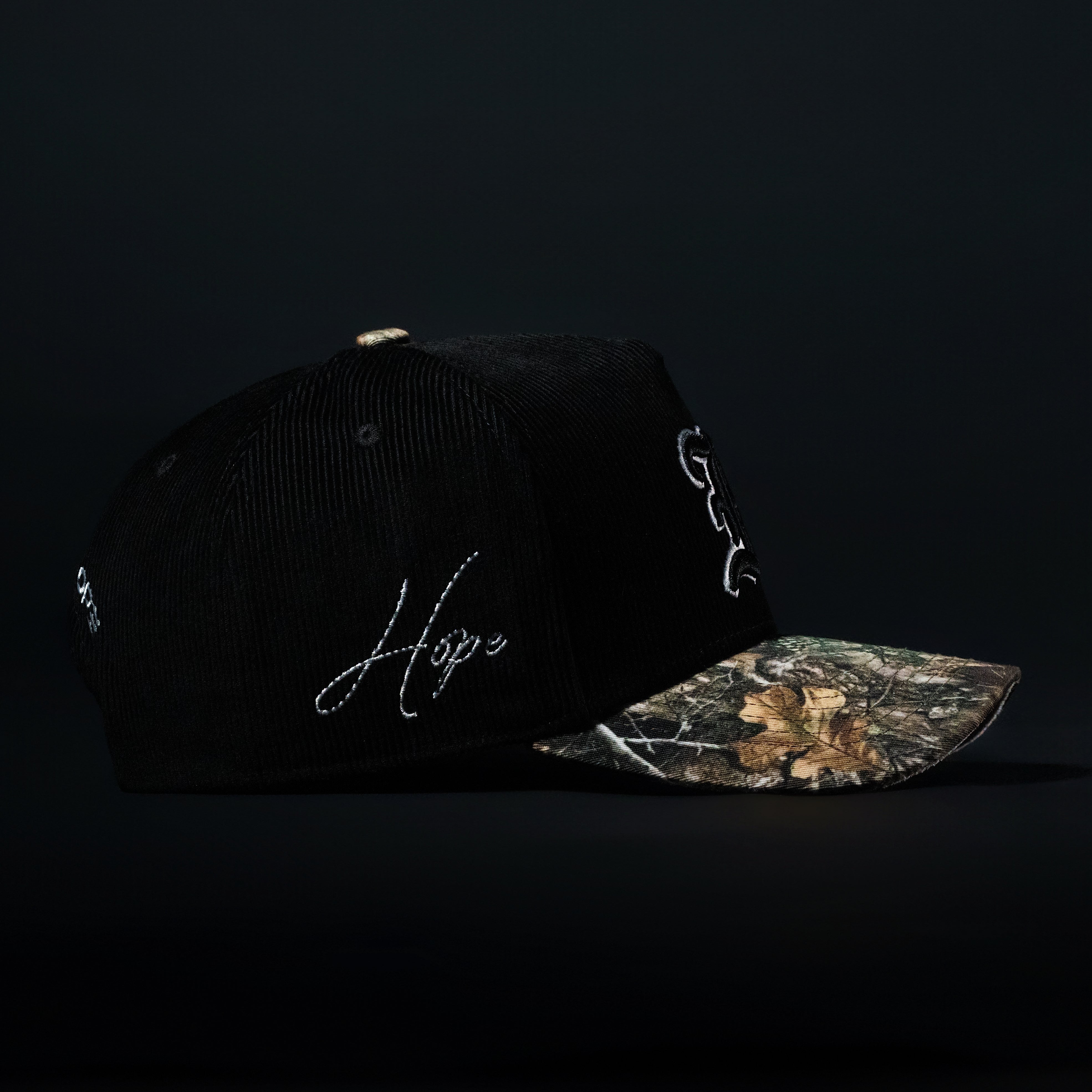 Black and Camo Brim