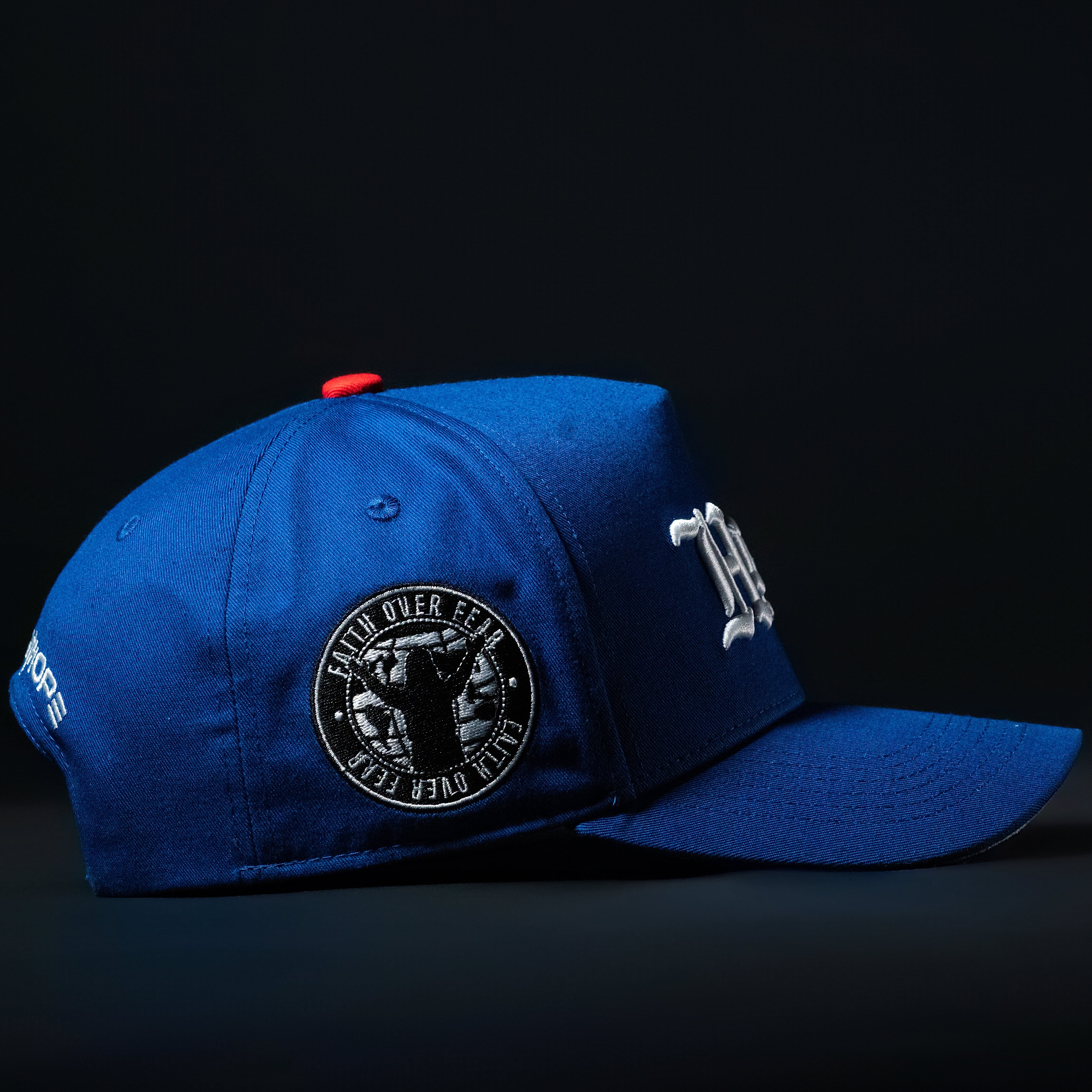 Blue & White Hope Hat
