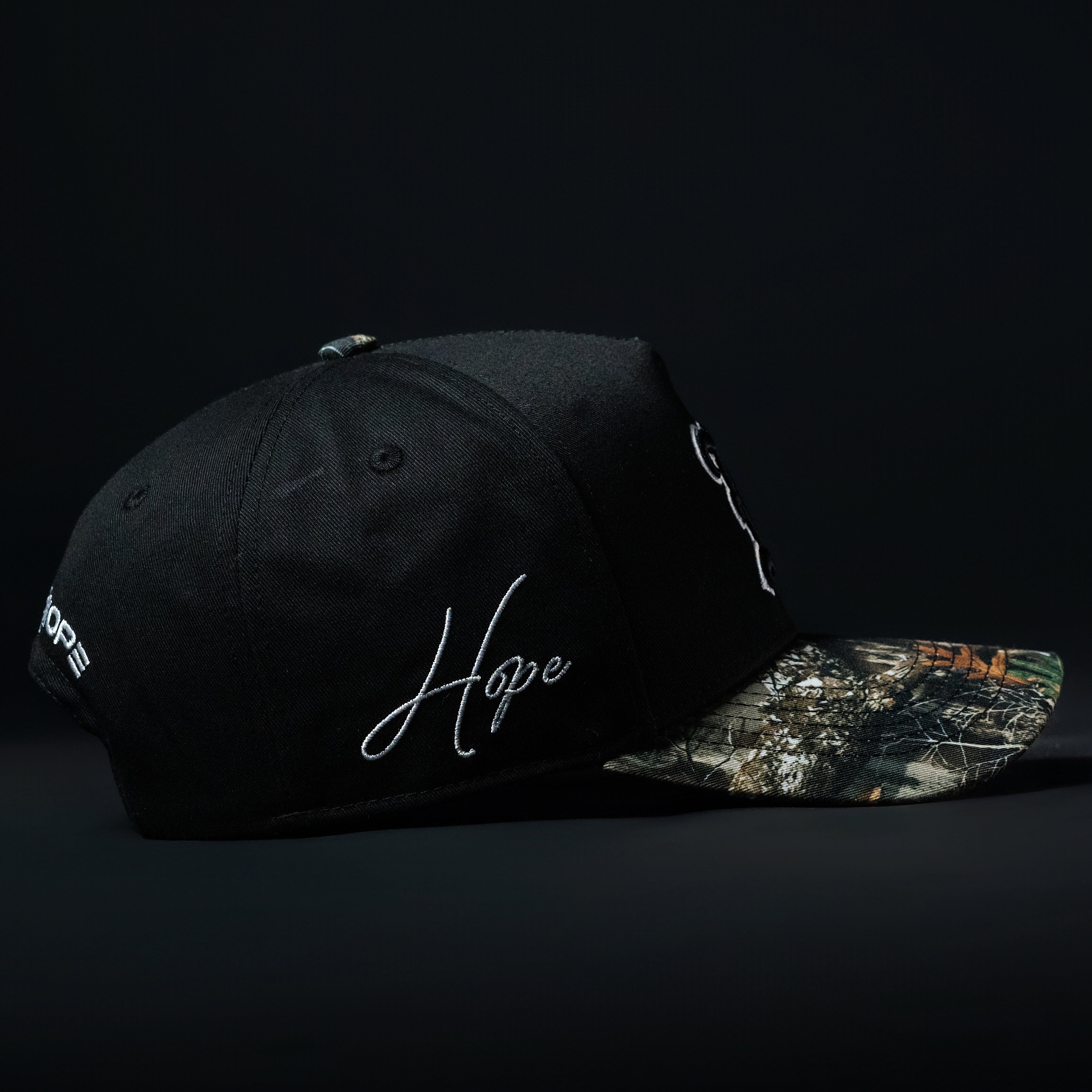 Black and Camo Brim