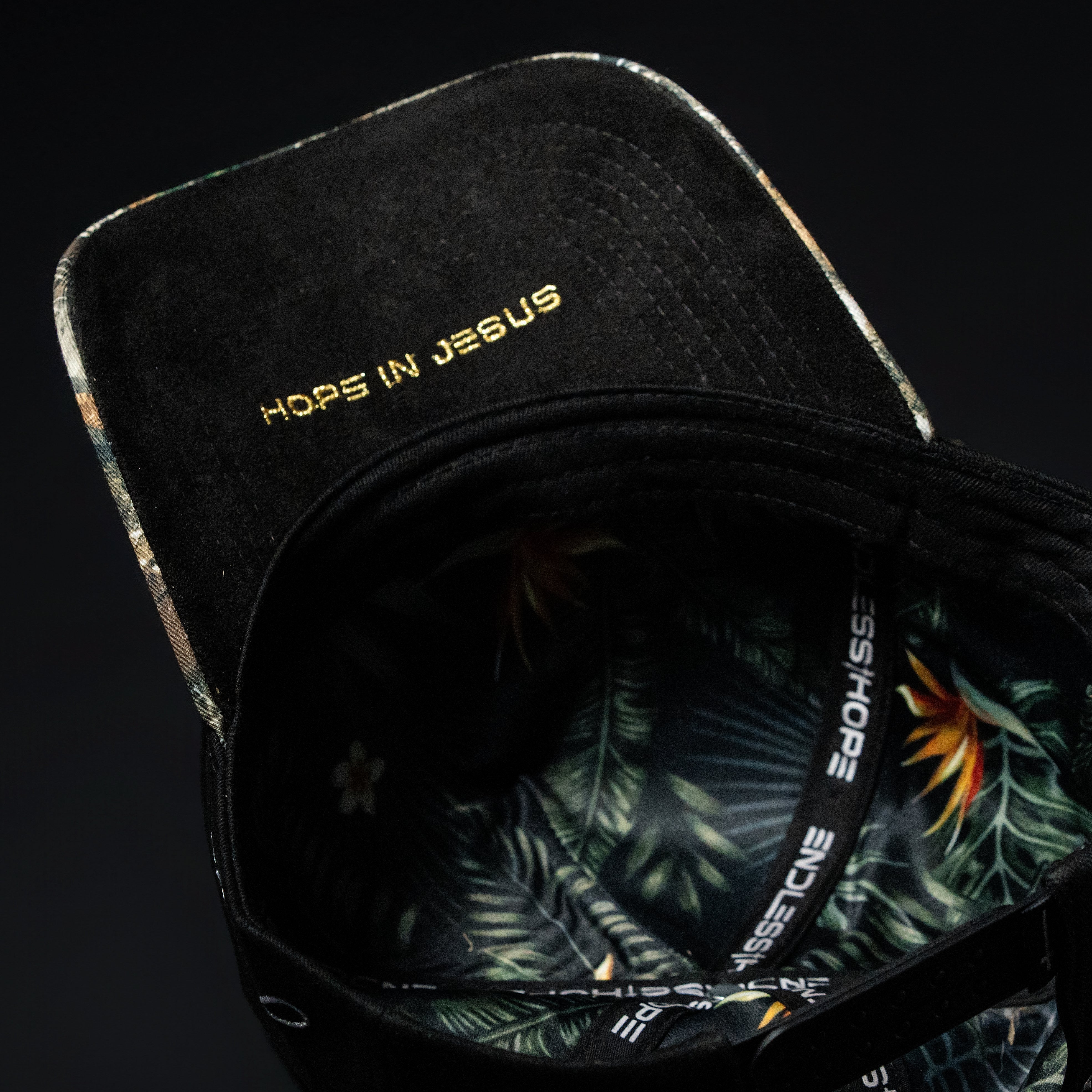 Black and Camo Brim